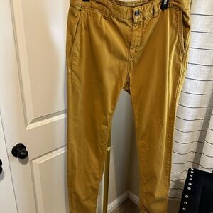 Zara Men's Mustard Chinos